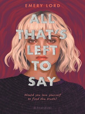 cover image of All That's Left to Say